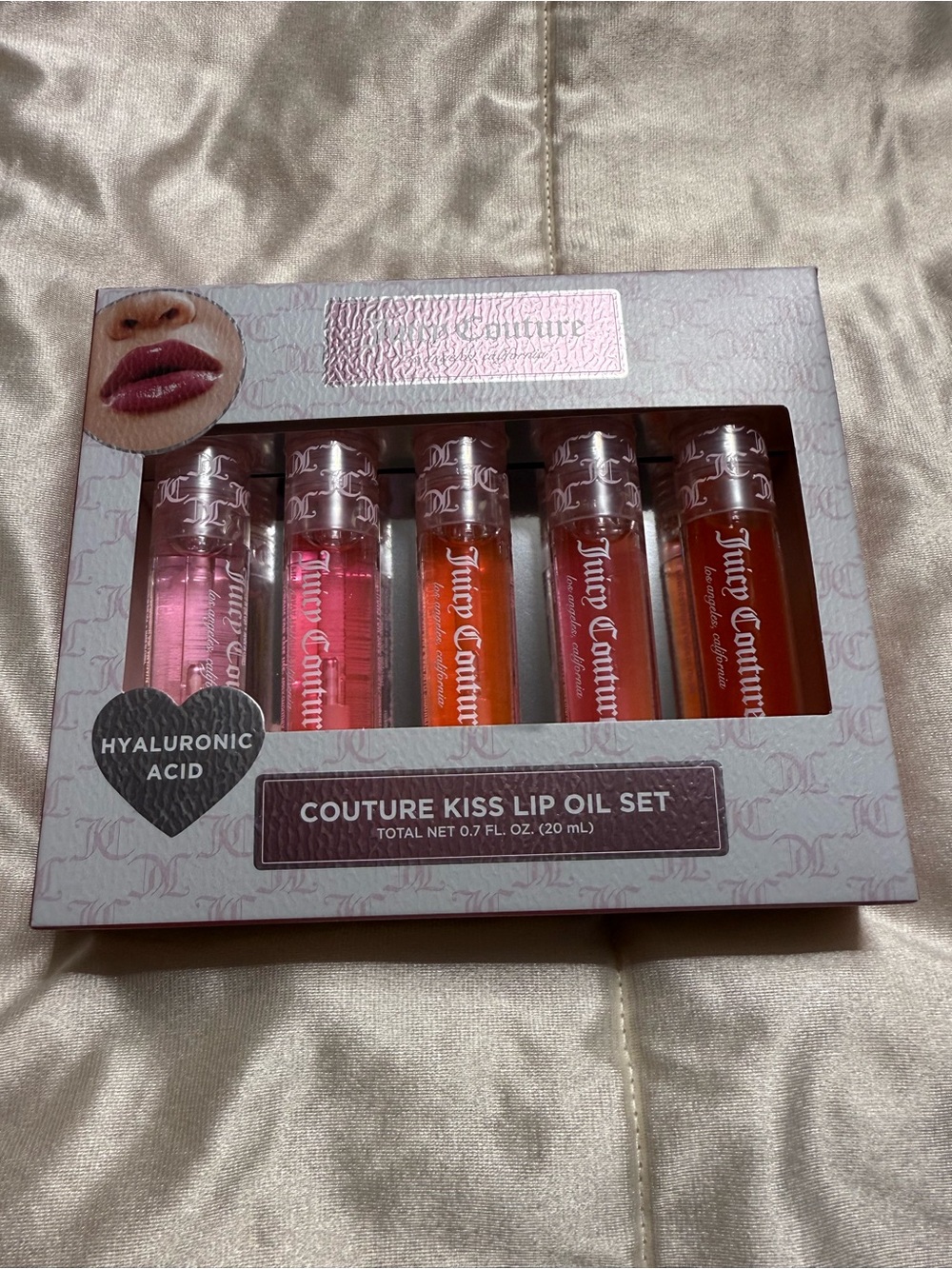 Juicy Couture Couture Kiss Lip Oil Set - Pink, Coral & Orange Tones